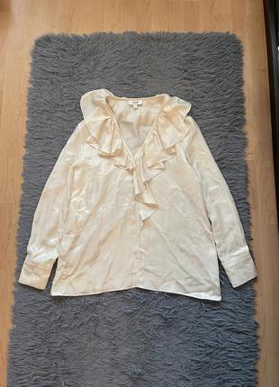 Cos стильная блузка рубашка из текущей коллекции