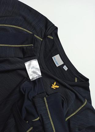 Кофта лонгслів темно-сірий чоловічий lyle&scott. розмір — xxl5 фото