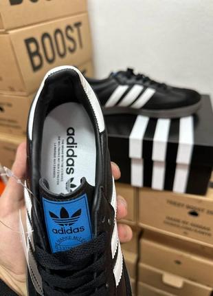 Мужские кроссовки adidas samba black white og, кроссовки адедас самба черные, adidas samba classic4 фото