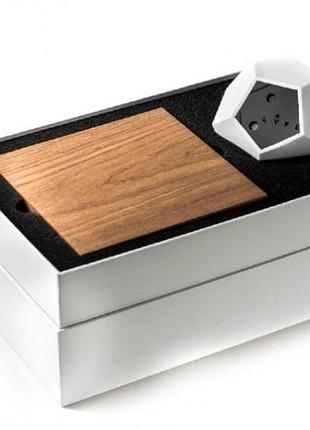Левитирующий вазон flyte planter парящий вазон (орех) 5
