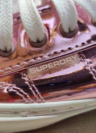 Крутые брендовые лаковые кеды кроссовки super dry9 фото