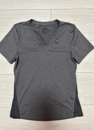 Футболка nike dri-fit v neck1 фото