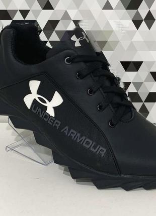 Under armour мужские кожаные кроссовки комфорт на каждый день!1 фото