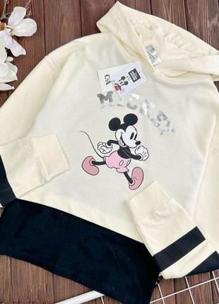 Комплект з худі та майки mickey для дівчинки на зріст 158-164 см