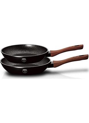 Набір сковорідок berlinger haus ebony rosewood collection (bh-1726f)