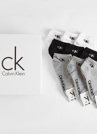 Мужские брендовые носки calvin klein 9 или 30 пар мужские короткие носки кельвин кляйн носки из хлопка3 фото