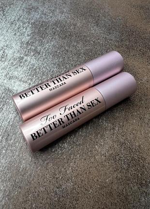 Туш better than sex mascara від бренду too faced