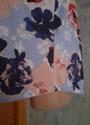 Яскрава літня блуза із квітковим принтом    m&s  р.505 фото