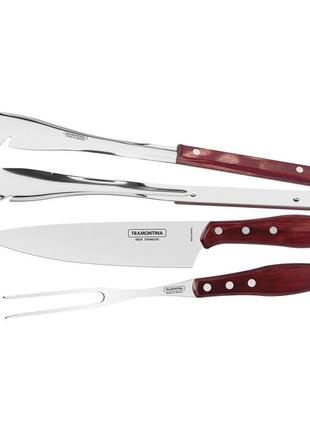 Набор для барбекю 3 предмета tramontina polywood (21198/761)