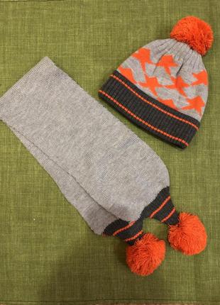 Комплект (шапка; шарф)