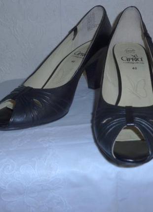 Caprise -новые немецкие туфли с антишоковым каблучком