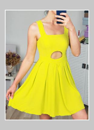 Вискозное летнее платье неоновое платье asos1 фото
