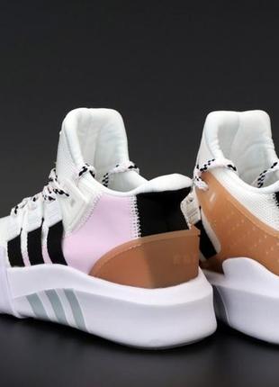 Adidas eqt  🆕 женские кроссовки адидас  🆕 белые с розовым5 фото