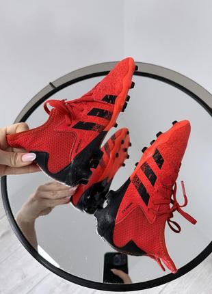 Яркие крутые бутсы с чулком  adidas predator freak3 фото