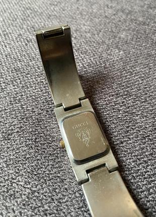 Годинник вінтаж gucci italy vintage japan movt quartz stainell steel7 фото