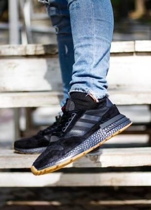 Кросівки adidas zx 500 black кроссовки