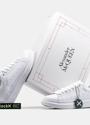 Жіночі кросівки alexander mcqueen white 37-38-39-407 фото