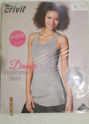 Женская майка топ, борцовка с эффектом термо crivit esmara германия