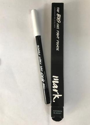 Avon mark гелевий олівець для очей «точність кольору»3 фото