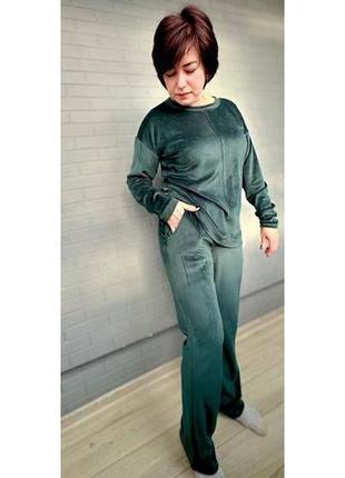 Домашній велюровий костюм6 фото