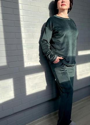 Домашній велюровий костюм7 фото