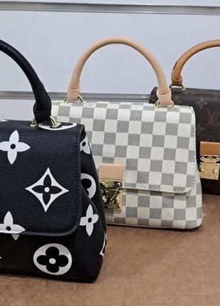 Жіноча сумка louis vuitton у кольорах, сумка луї віттон, крос-боді, сумка на плече