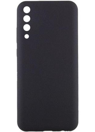 Чехол silicone cover lakshmi full camera (aaa) для samsung galaxy a50 (a505f) / a50s / a30s full camera, чорний / black