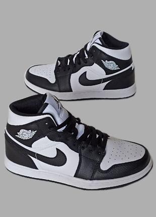 Кроссовки подростковые nike air jordan 1 . найк джордан 1. высокие.кожанные