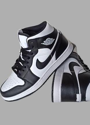 Кроссовки подростковые nike air jordan 1 . найк джордан 1. высокие.кожанные4 фото