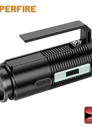 Ліхтар ручний для риболовлі gf03 superfire 300 lumen ip34