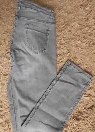 Сірі джинси жіночі || up fashion || розмір s4 фото