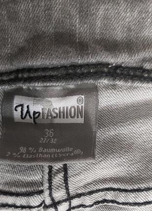 Сірі джинси жіночі || up fashion || розмір s3 фото