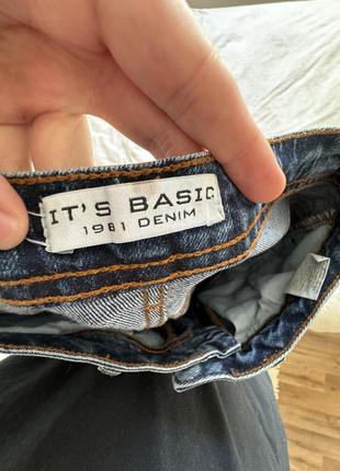 Джинсы it’s basic 1981 denim4 фото