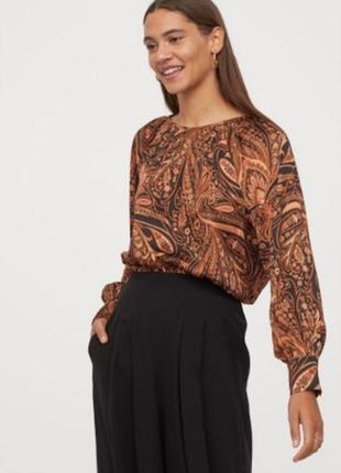 Richard allan x h&m блуза пецсли /8631/