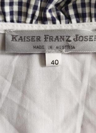 Kaiser franz josef вінтажна бавовняна баварська блуза сорочка австрія /8223/8 фото
