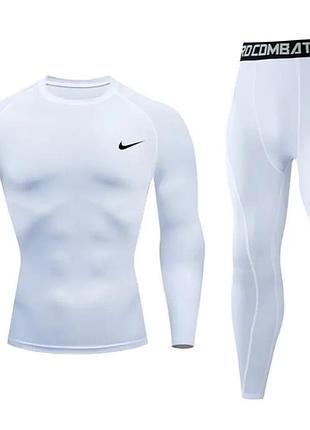 Комплект термобілизни кофта + штани nike pro combat