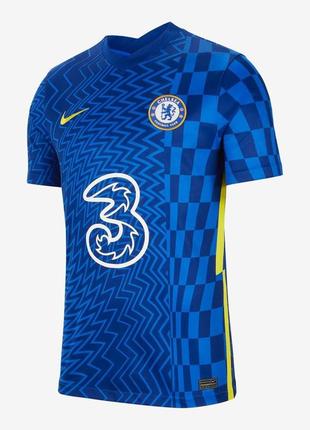 Футбольная игровая футболка (джерси) nike chelsea