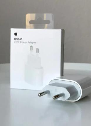 Зарядное устройство для iphone apple 20w usb-c (адаптер питания)