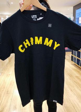 Футболки uniqlo &amp; bts bt21 line "chimmy"3 фото