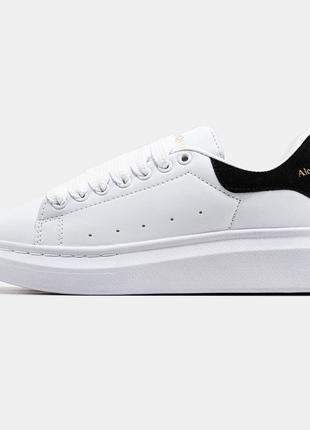 Женские кроссовки alexander mcqueen white black 38-39