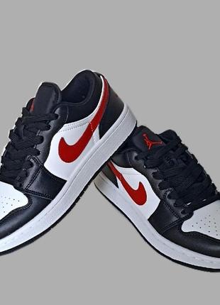 Кроссовки подростковые nike air jordan 1 . найк джордан 1. кожанные2 фото