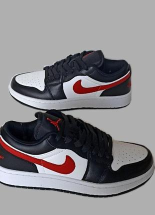 Кроссовки подростковые nike air jordan 1 . найк джордан 1. кожанные4 фото