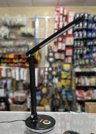 Лампа настольная maxus dl 10w 3cct bl rgb