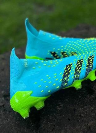 Бутси adidas predator freak + / адідас фрік / адідас предатор фрік / футбольне взуття адідас / кросівки для футболу