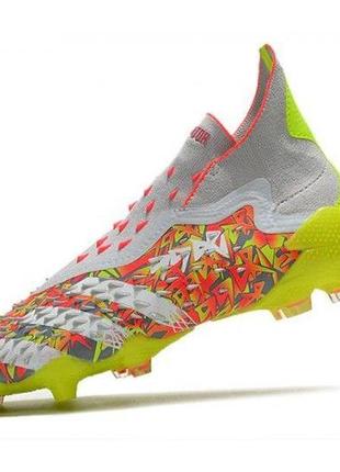 Бутси adidas predator freak + / адідас фрік / адідас предатор фрік / футбольне взуття адідас / кросівки для футболу4 фото