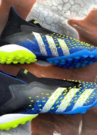 Дитячі футбольні cороконіжки adidas predator freak + tf