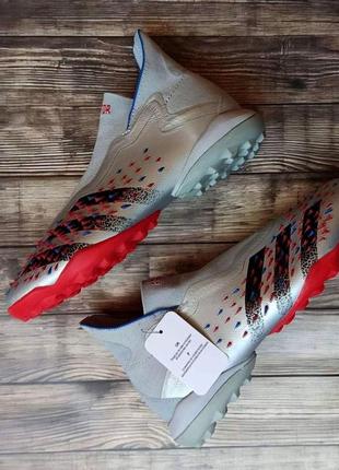 Футбольні cороконіжки adidas predator freak + tf5 фото