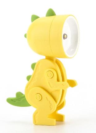 Світильник декоративний іграшка жовтий динозавр tl-23 tbd0602965013 - топ!