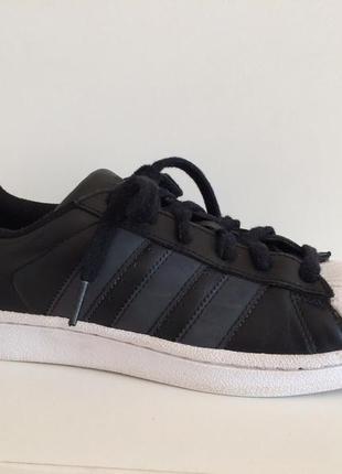 Кожаные кроссовки кеды adidas superstar оригинал