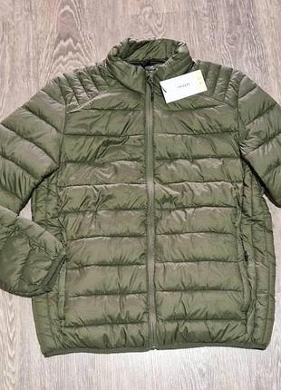 Мужская демисезонная стеганная куртка lefties s,xl